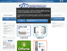 Tablet Screenshot of famservice.it